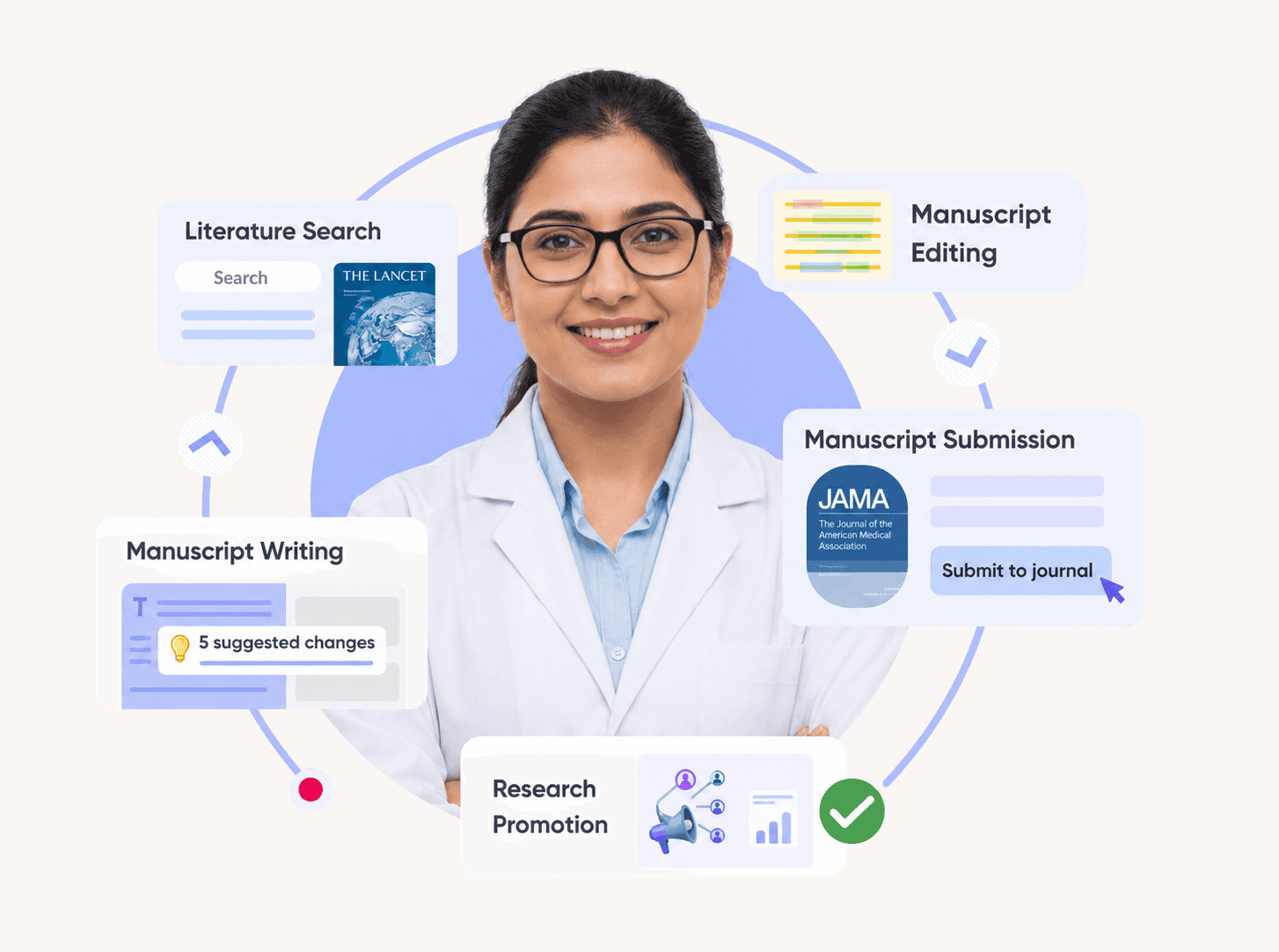 image of a support girl